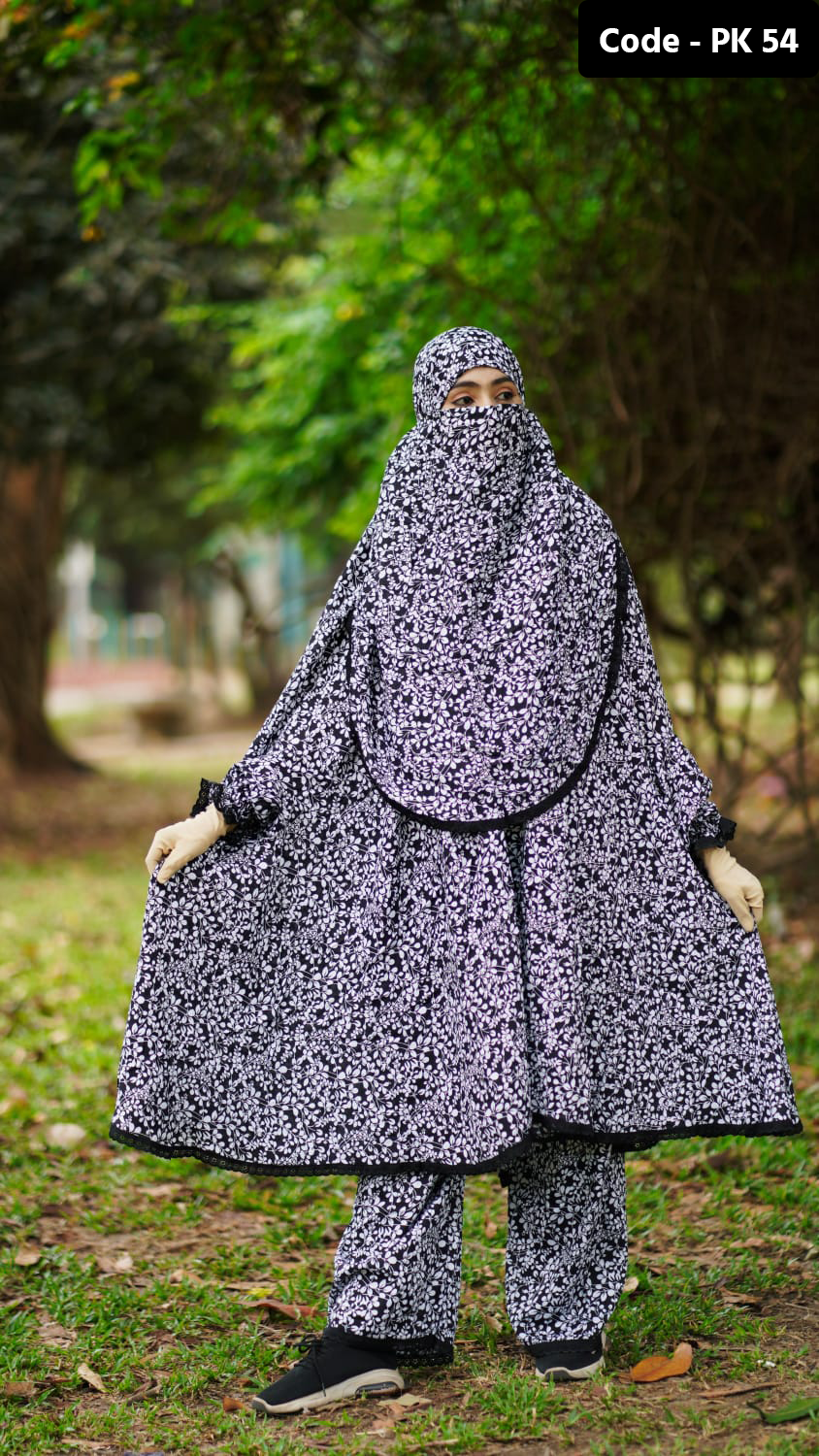 Plazo Khimar Set 54