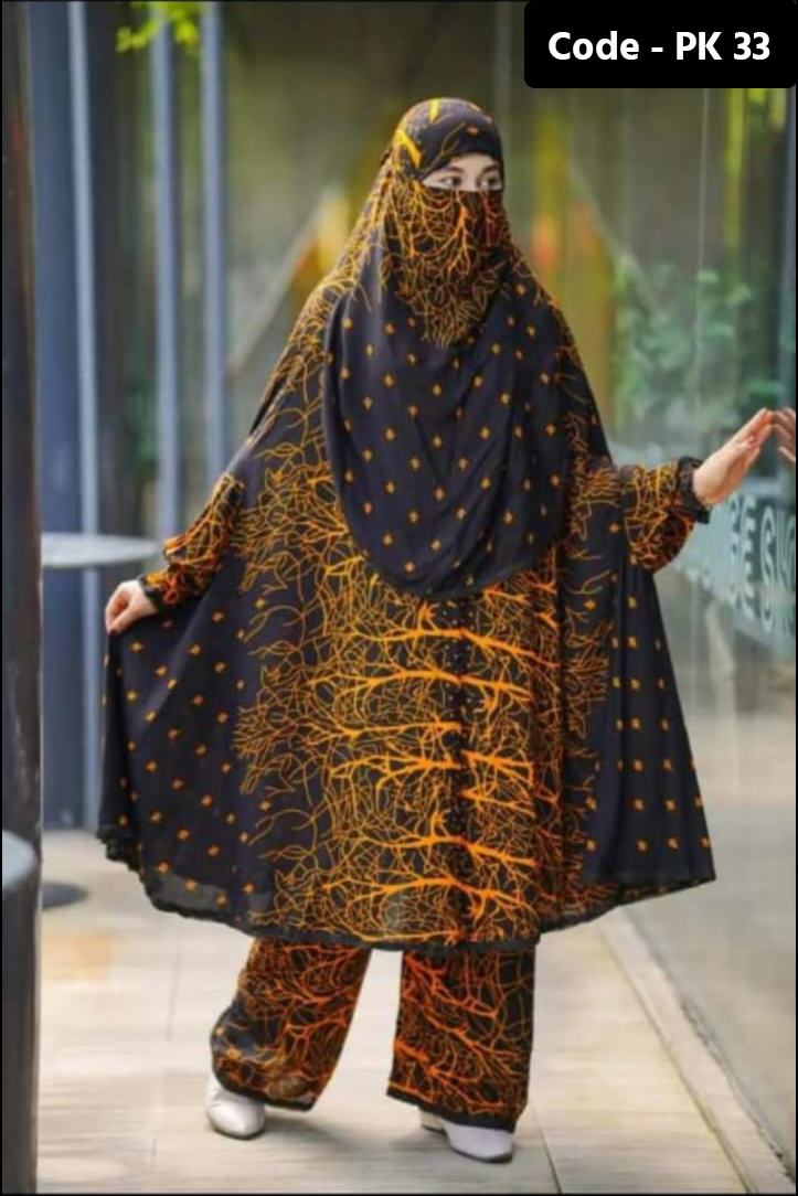Plazo Khimar Set 33