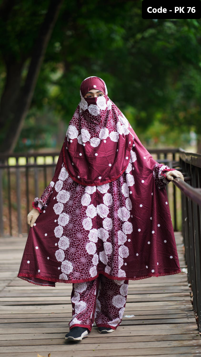Plazo Khimar Set 76