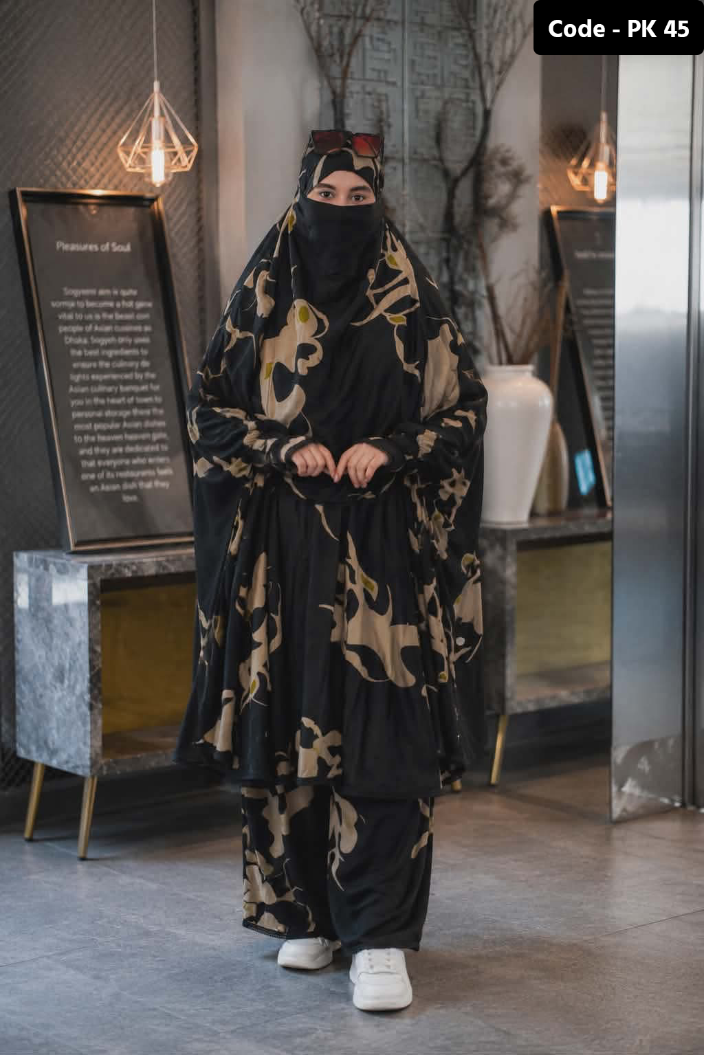 Plazo Khimar Set 45