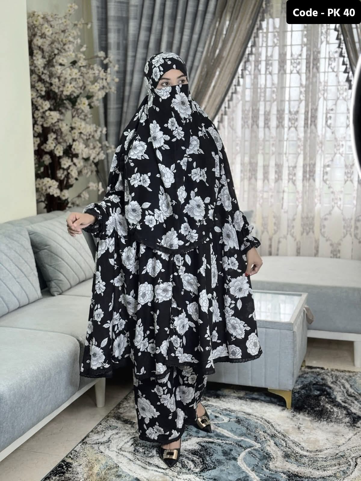 Plazo Khimar Set 40