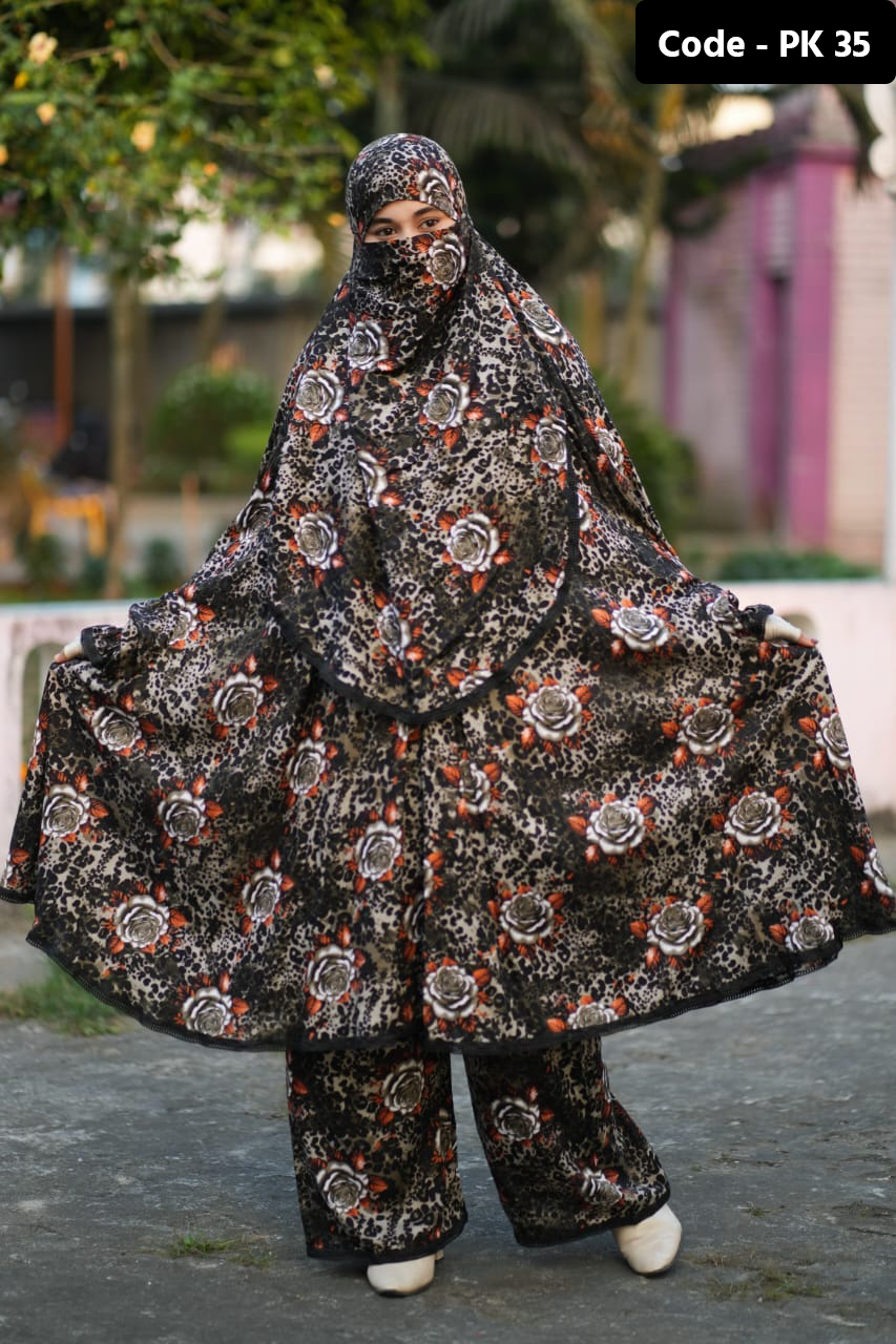 Plazo Khimar Set 35
