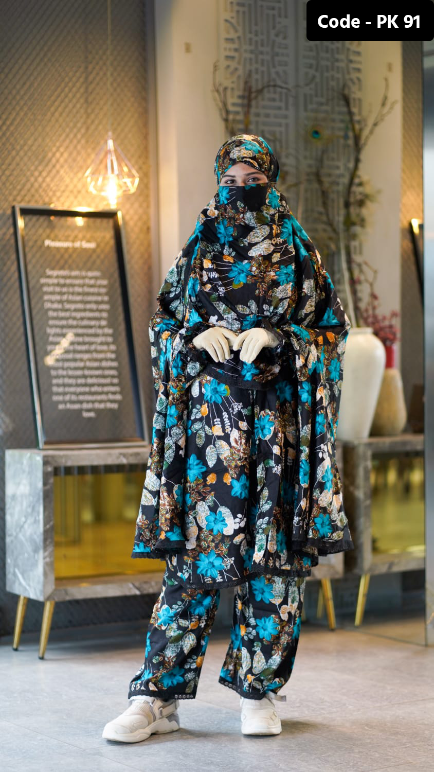 Plazo Khimar Set 91