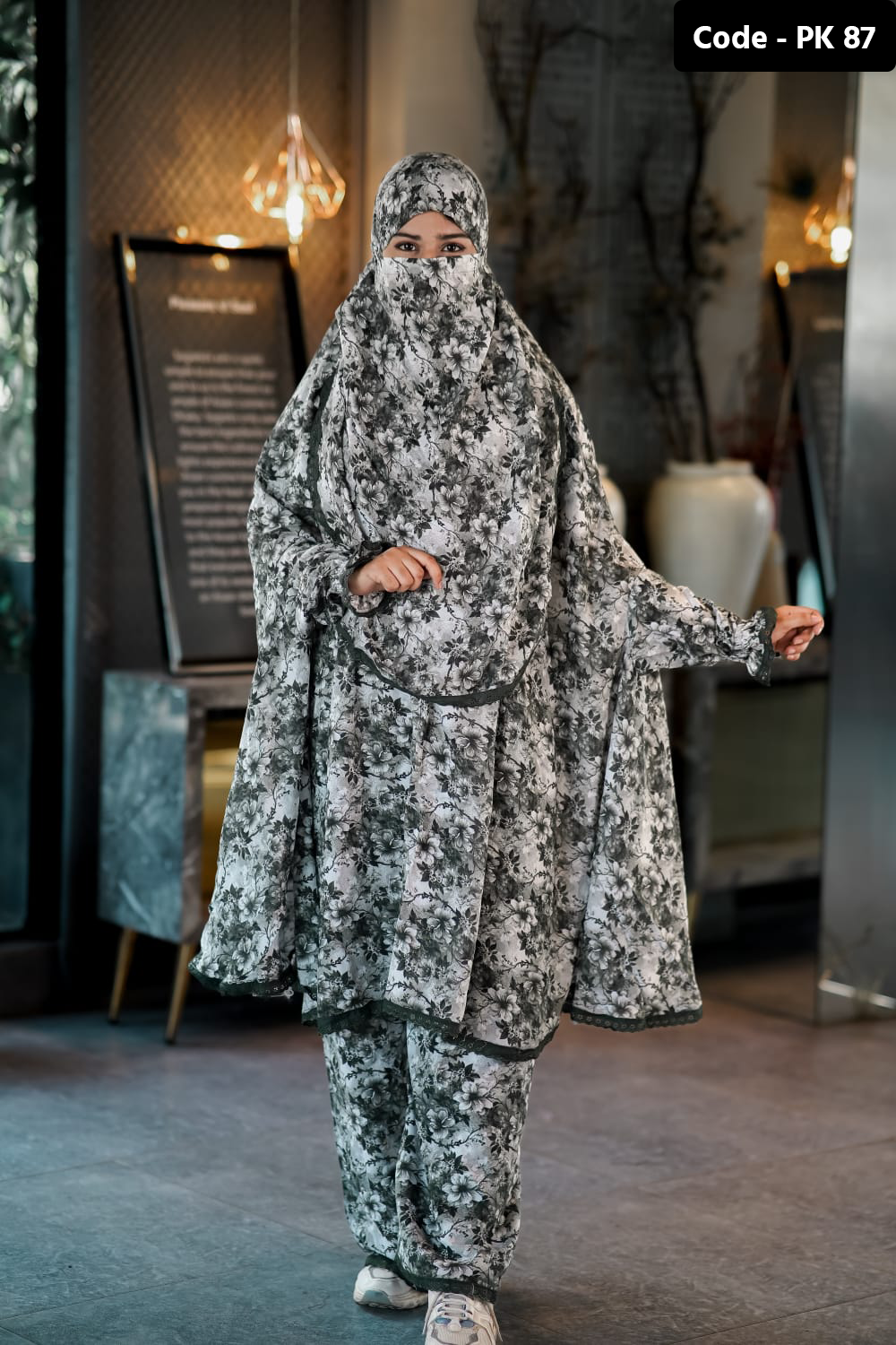 Plazo Khimar Set 87